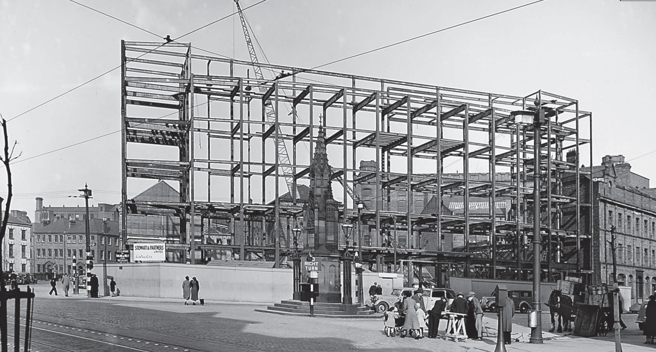 The site for Broadcasting House in development