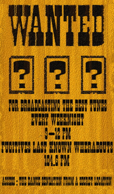 Wanted poster, Access FM