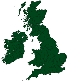 Map of Ireland