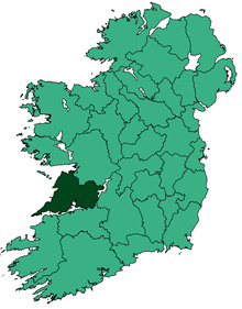 Map of Ireland