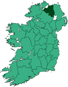 Map of Ireland