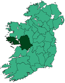 Map of Ireland