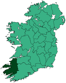Map of Ireland
