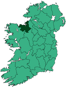Map of Ireland