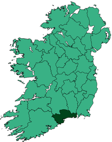 Map of Ireland