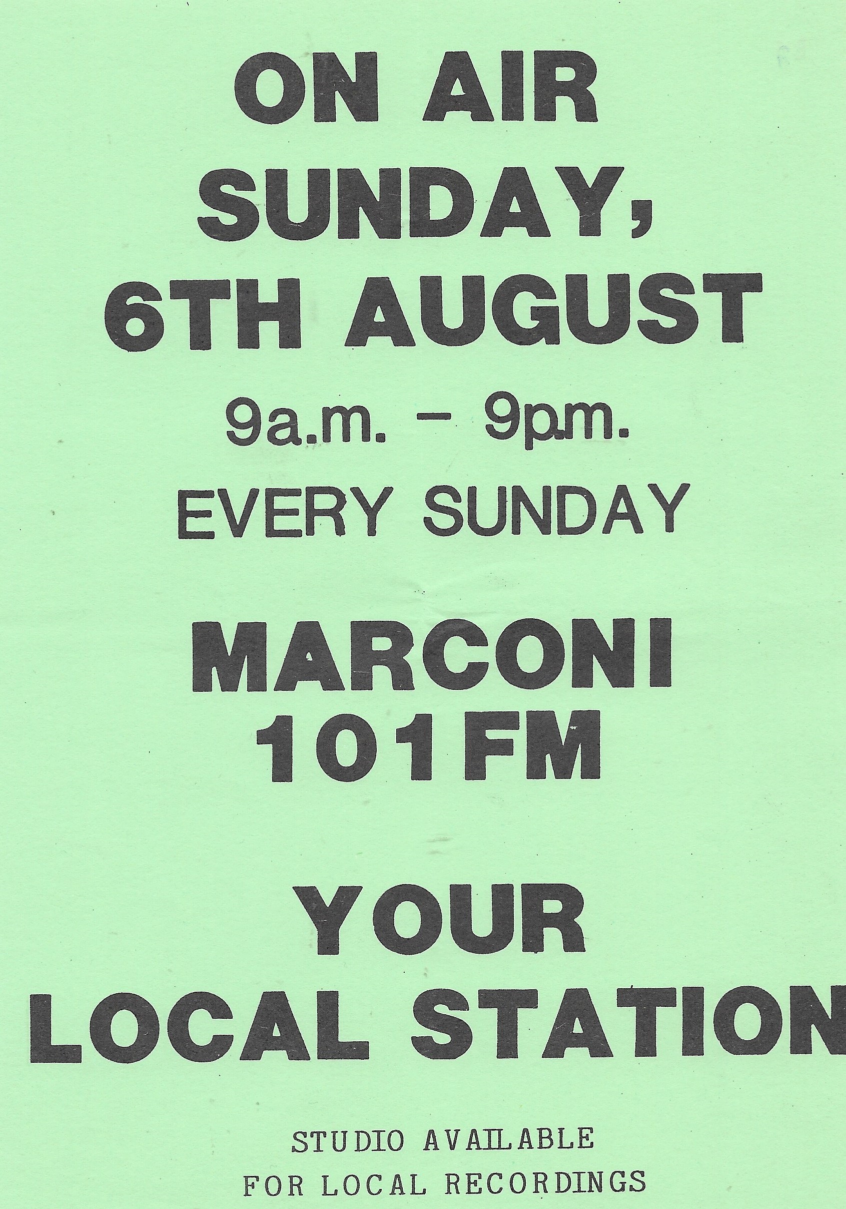 Marconi 101