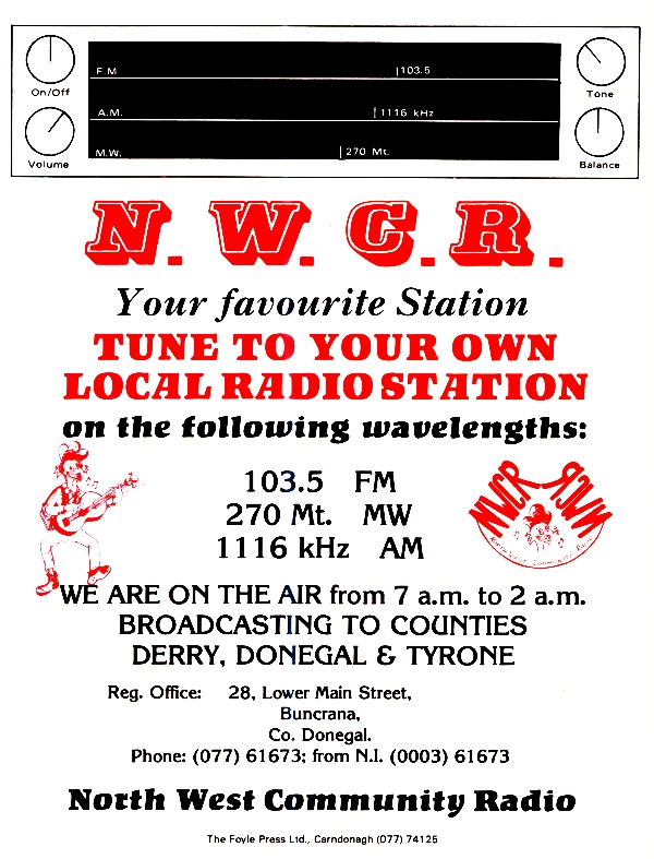 NWCR leaflet