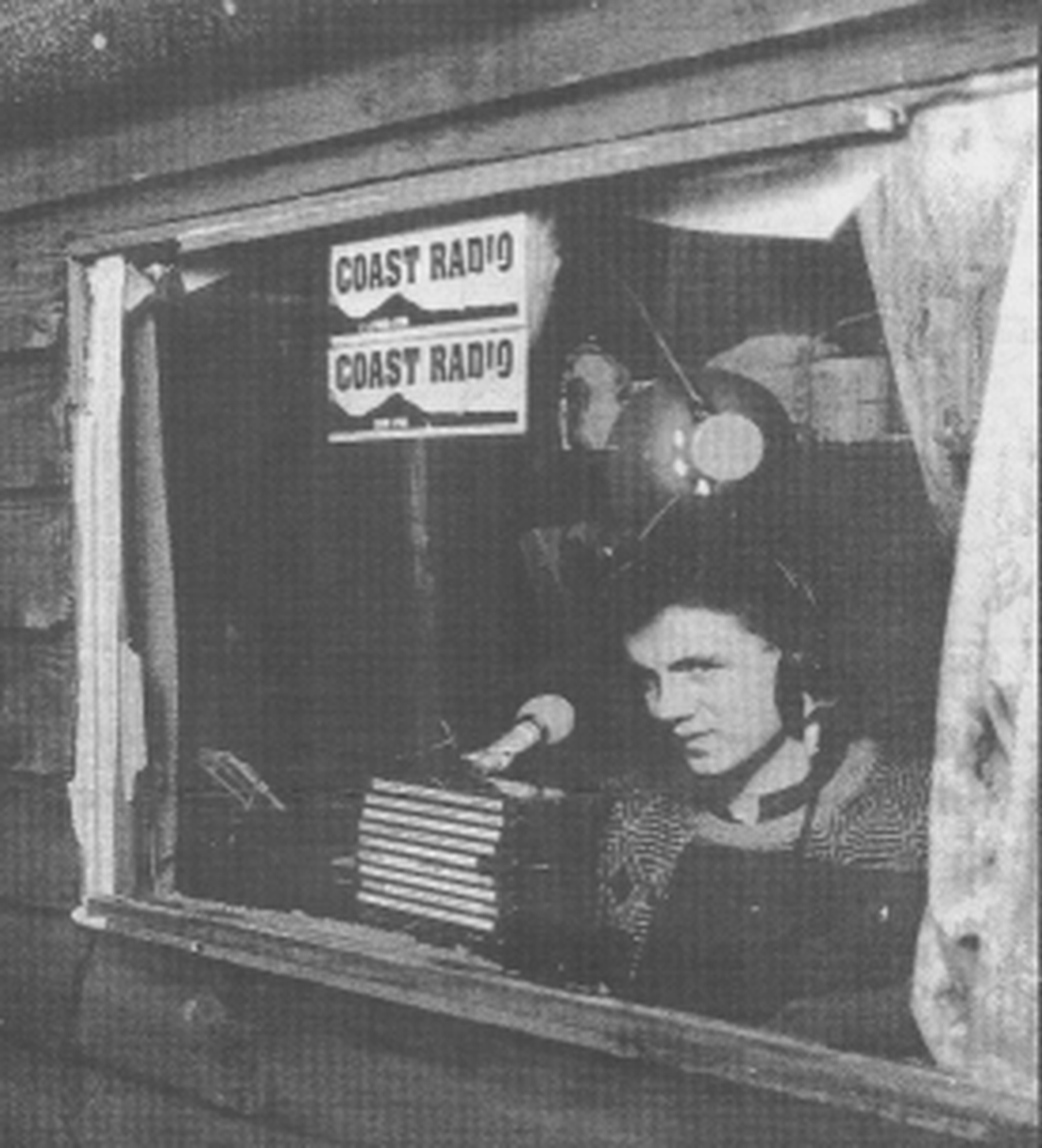 Pete Reed on air at Coast FM