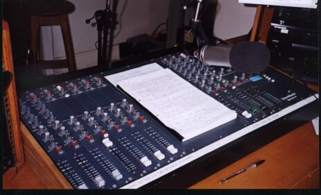 The studio desk used in Wexford St