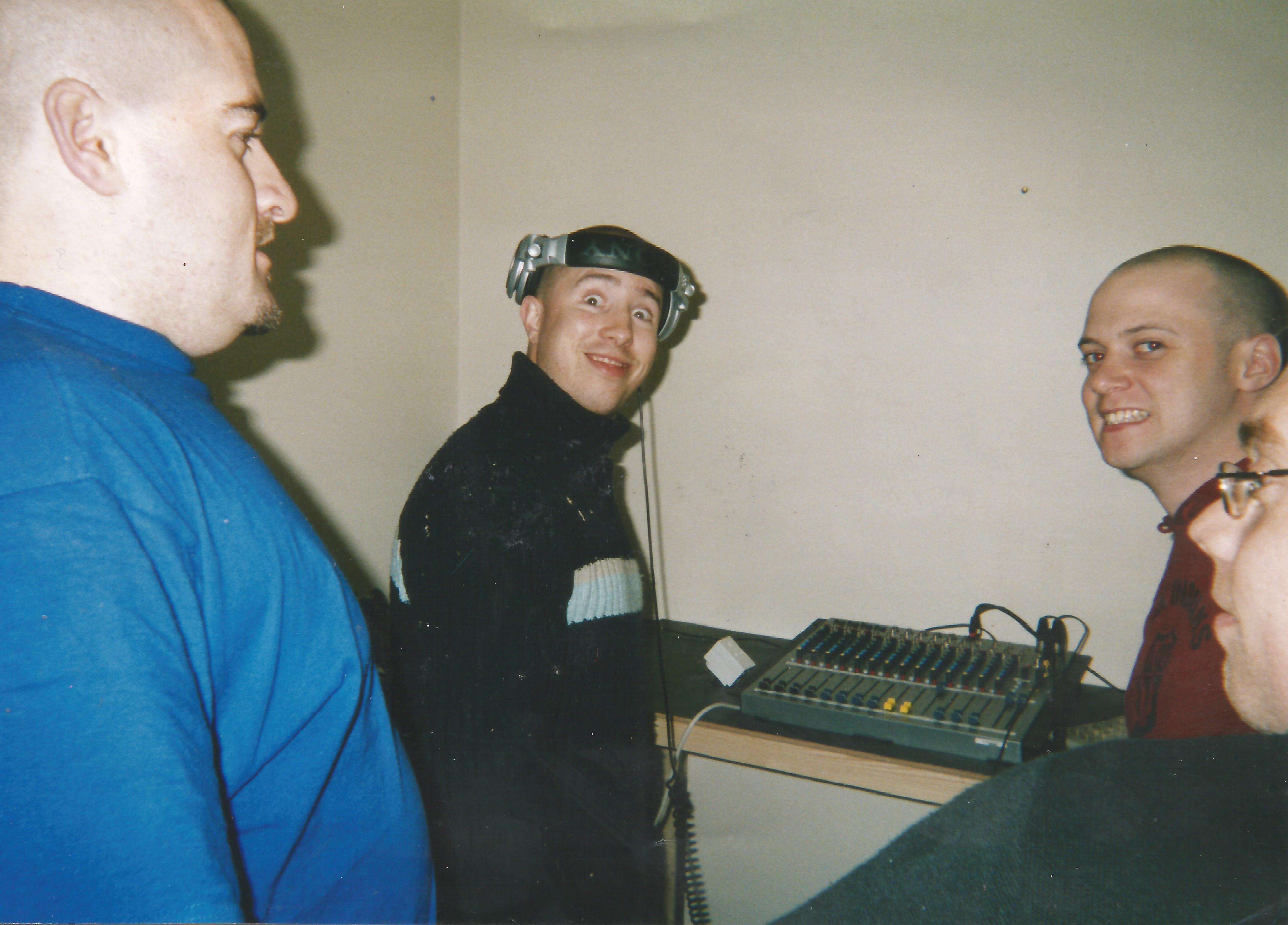 R-L: Paul Duffy, Jason McKay,  Al Murray