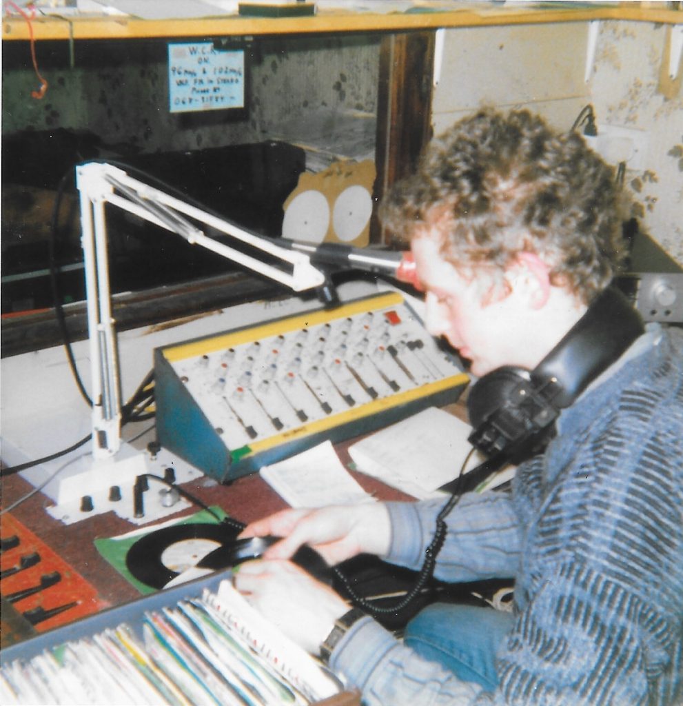 Paul Johnson on West Country Radio on November 28th 1986