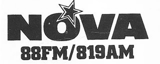 Radio Nova 88FM and 819AM logo