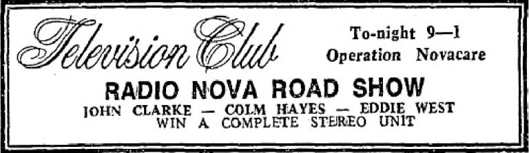 Radio Nova roadshow