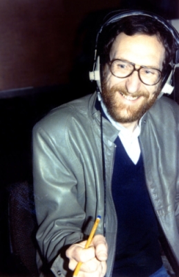 John Clarke during his show on the day of closedown